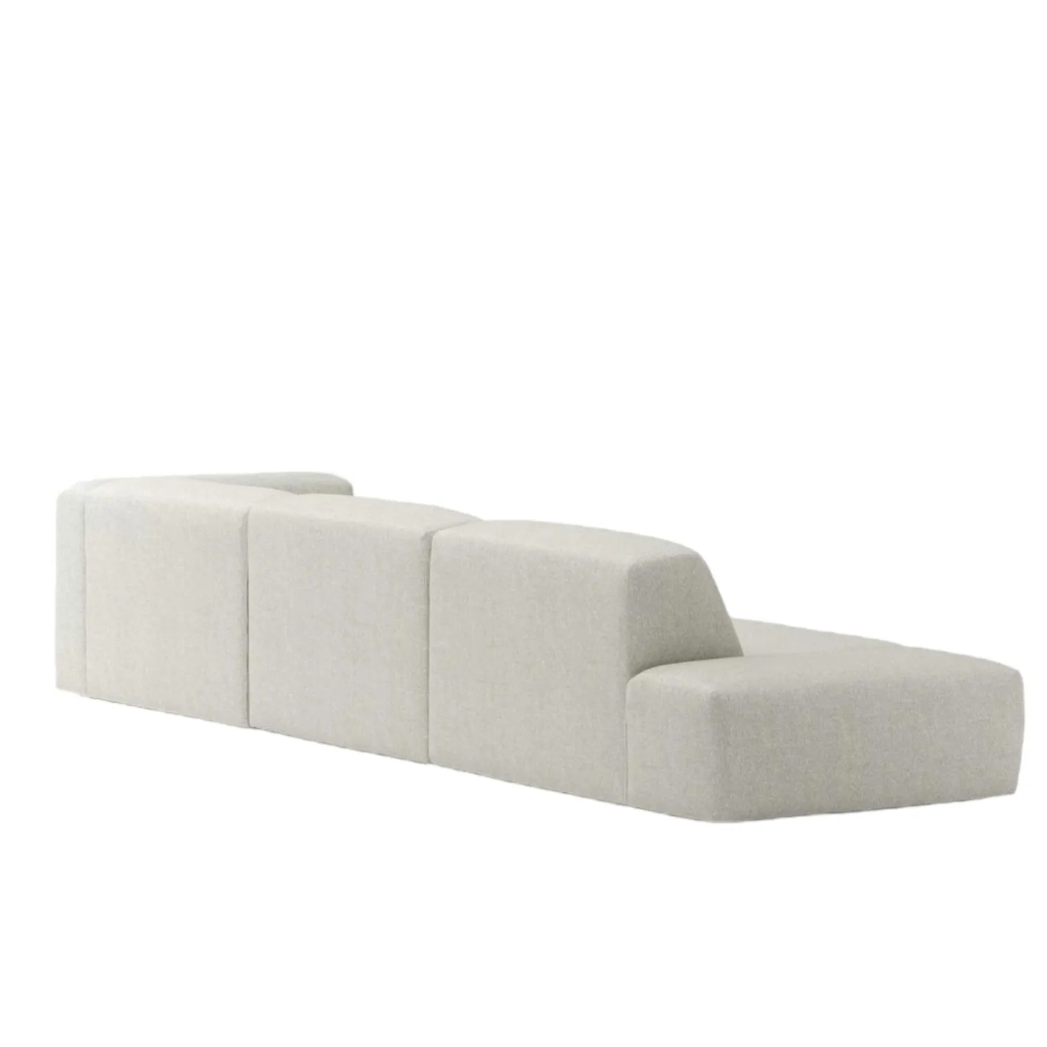 Drew Sectional Round Chaise Sofa