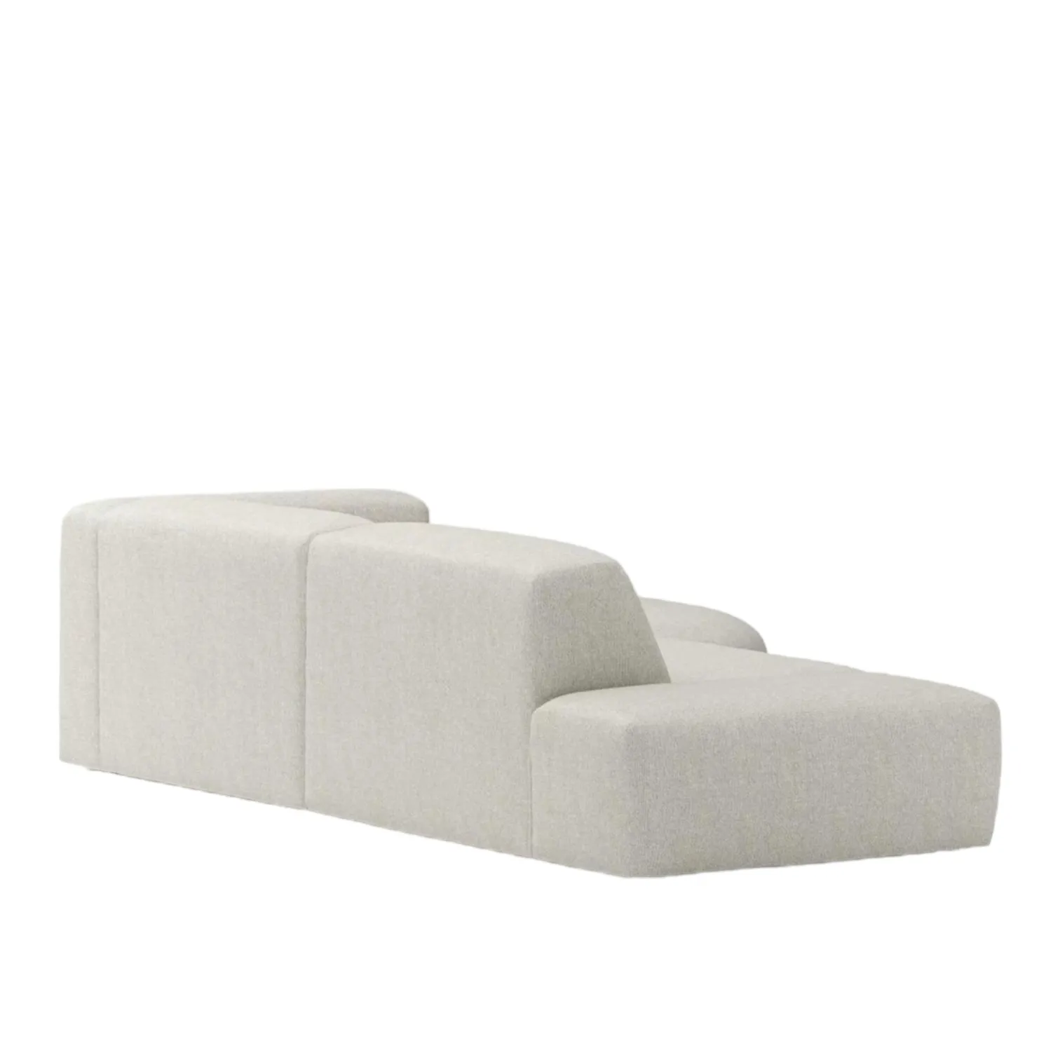 Drew Sectional Round Chaise Sofa