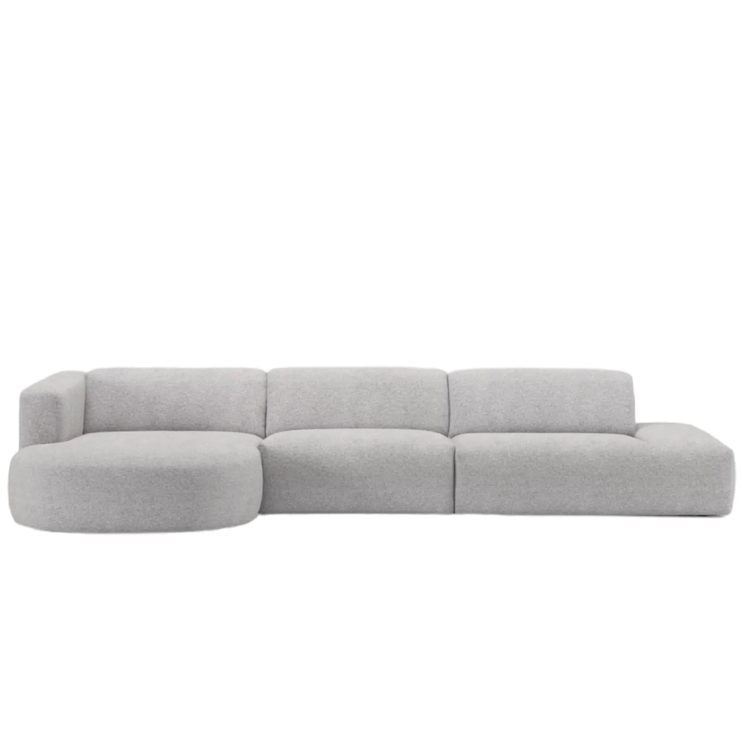 Drew Sectional Round Chaise Sofa