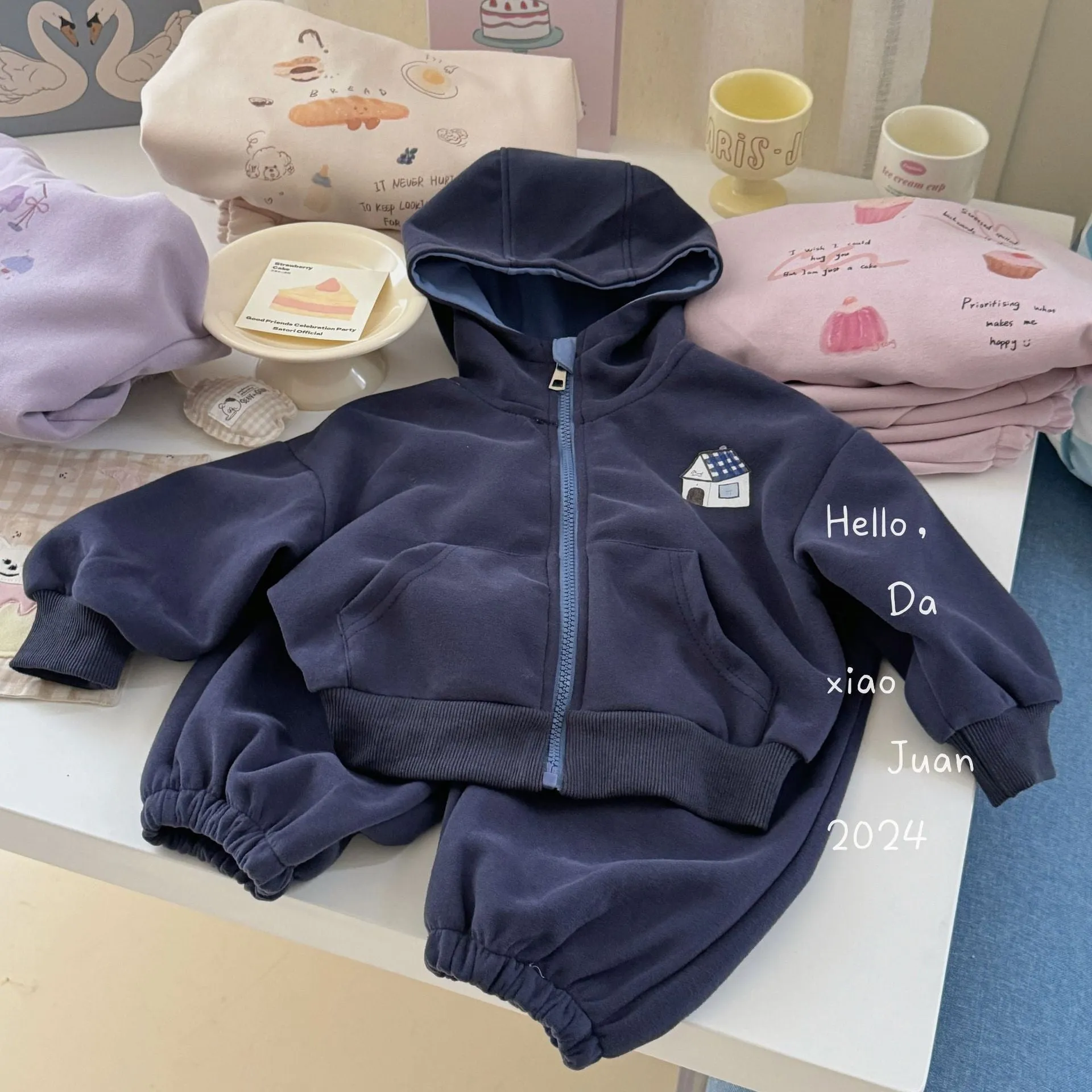 DXJ Kids Active Hoodie Set