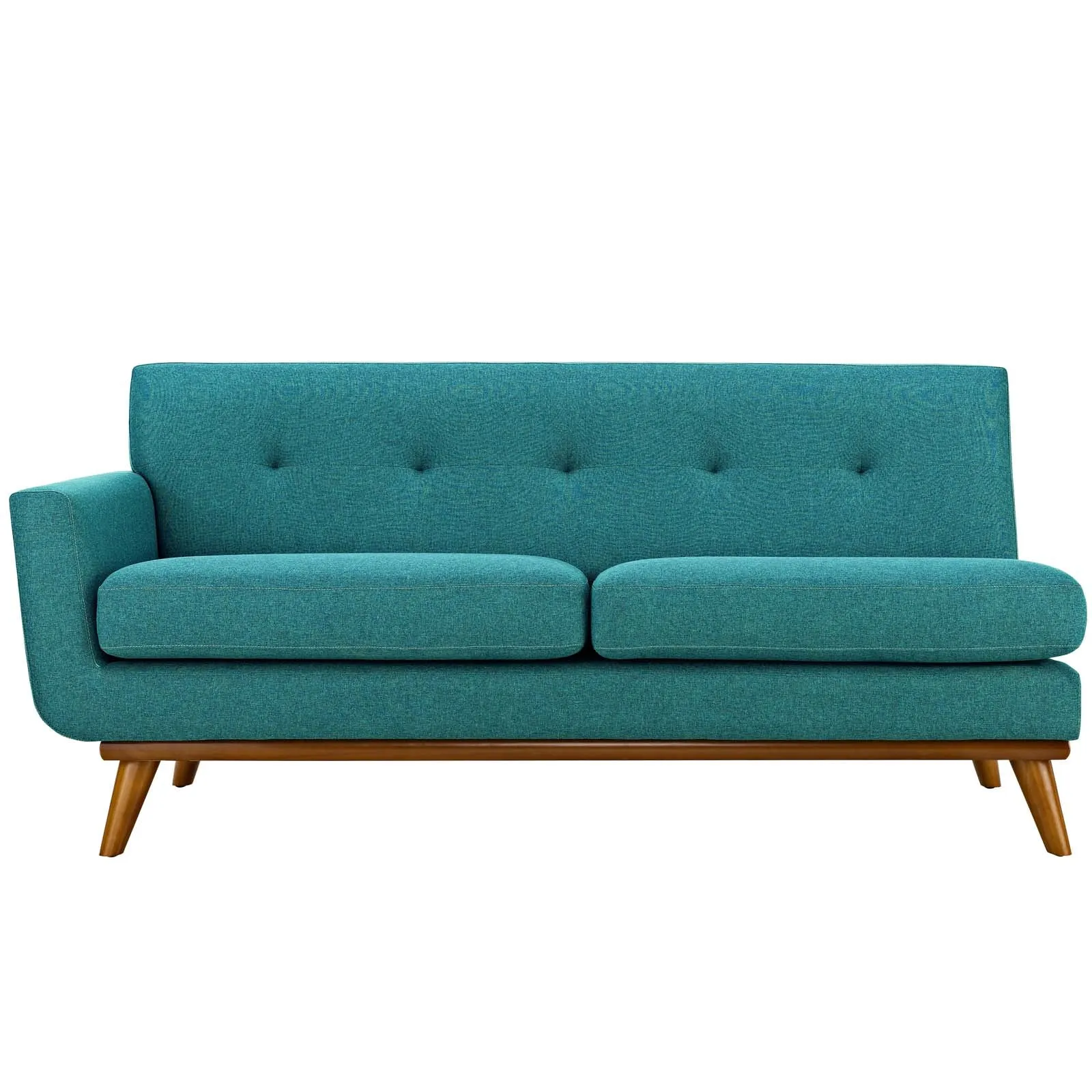 Engage Left-Arm Upholstered Fabric Loveseat