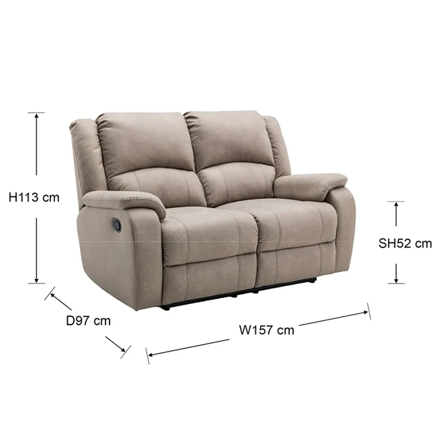 Fremont 2 Seat Recliner Sofa