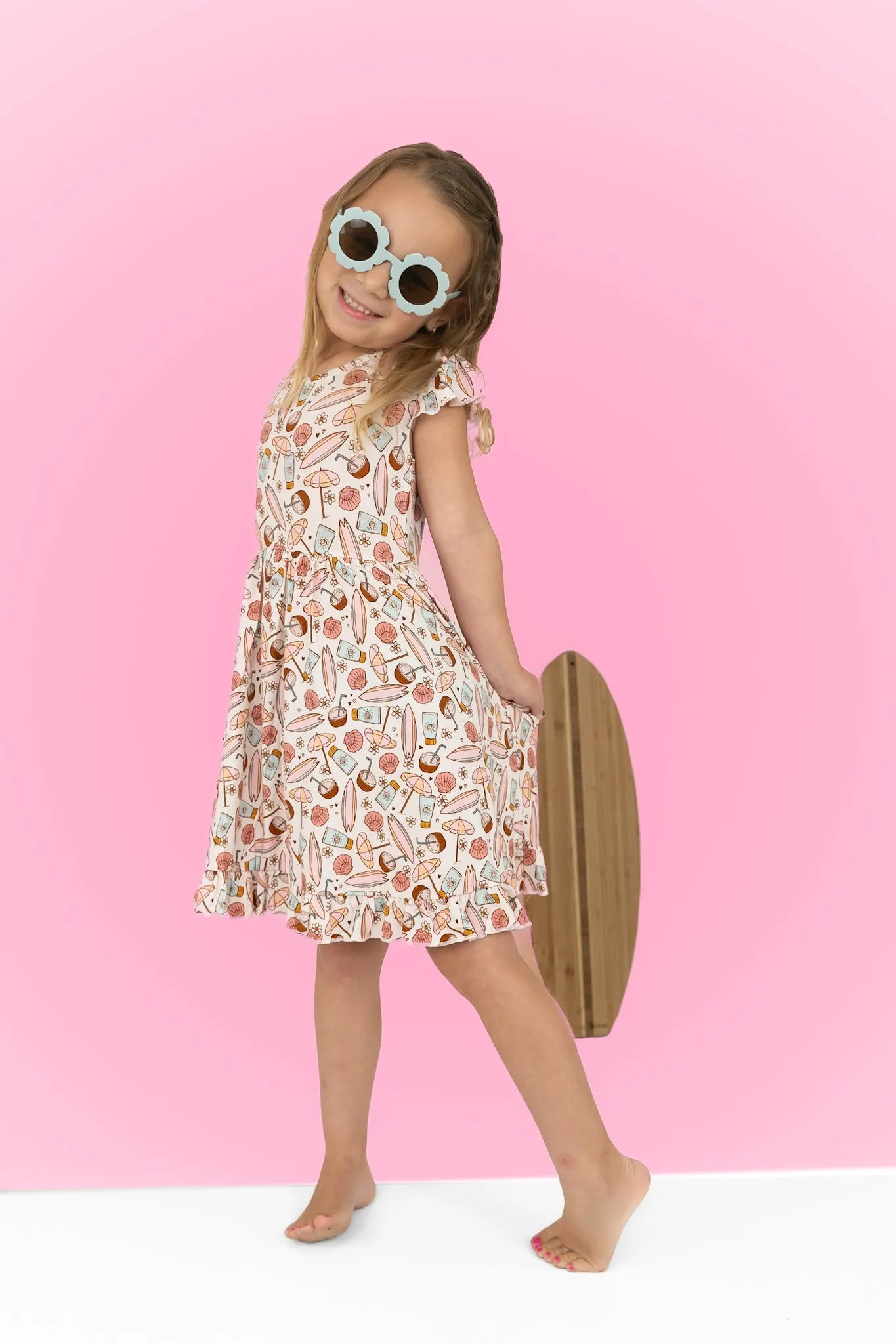 Fun In The Sun Dream Ruffle Dress