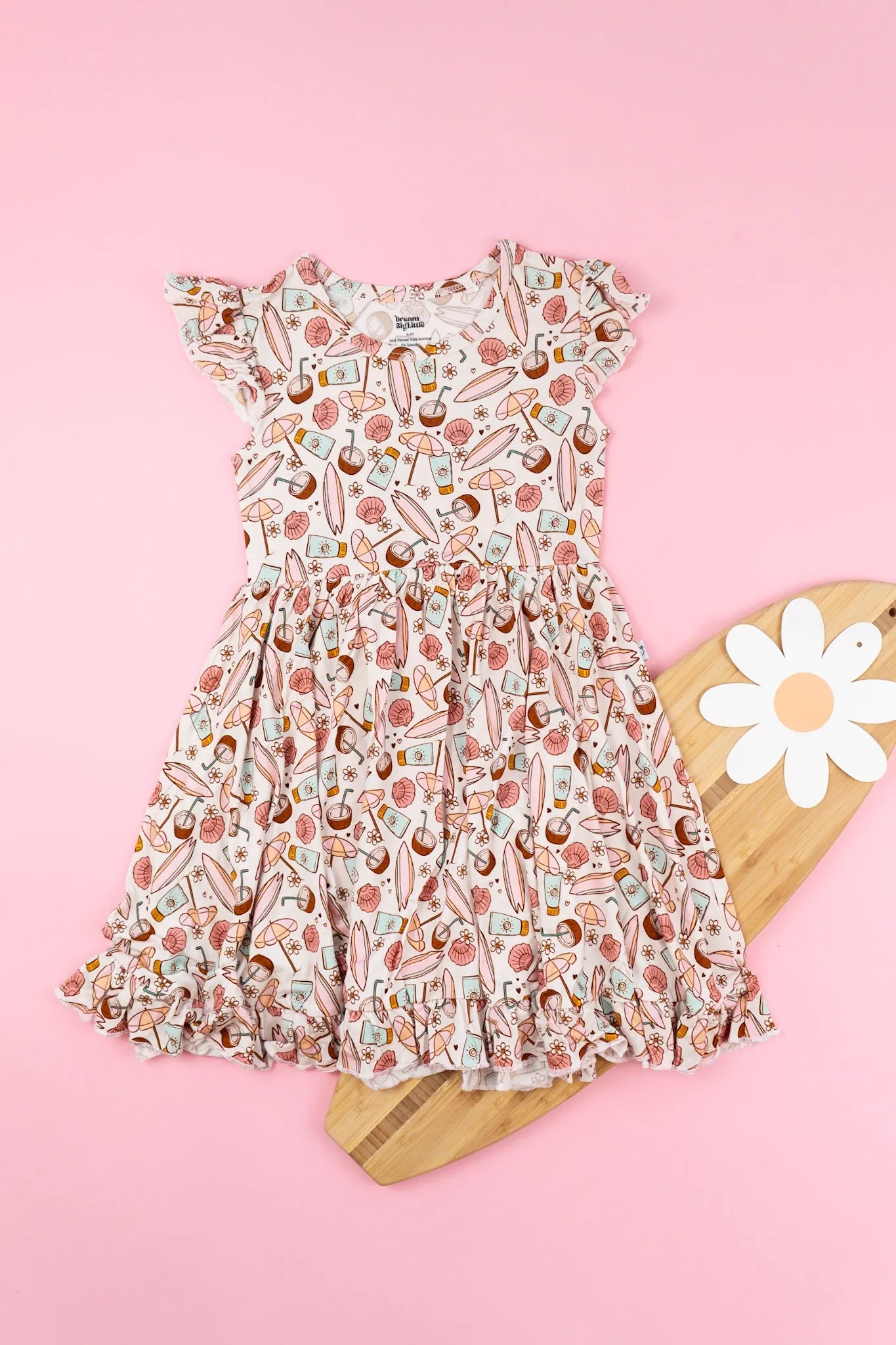 Fun In The Sun Dream Ruffle Dress