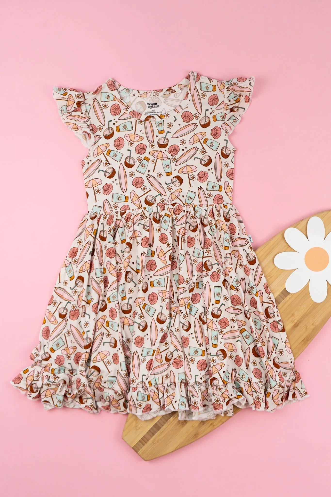 Fun In The Sun Dream Ruffle Dress