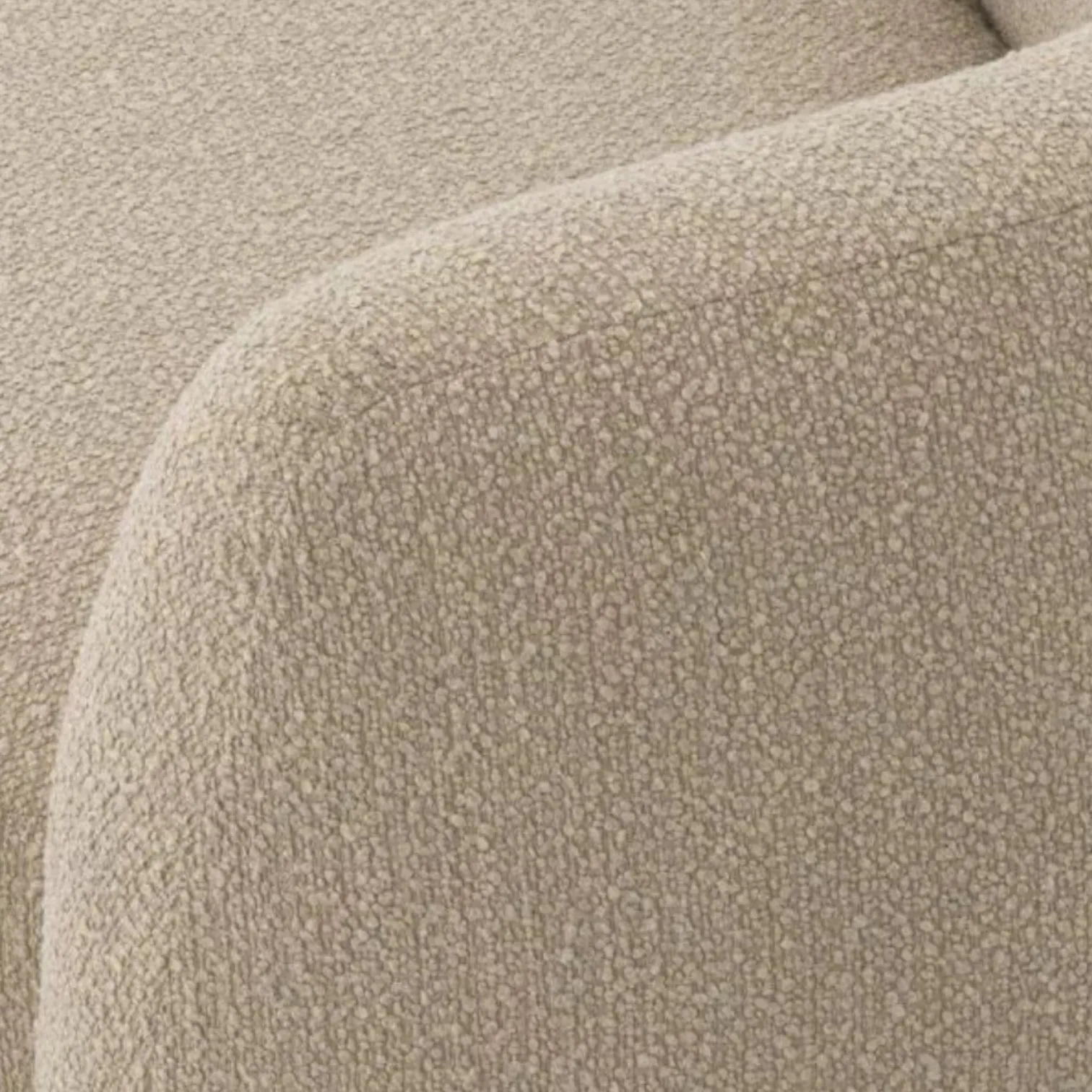 Gina Performance Boucle Curve Sofa