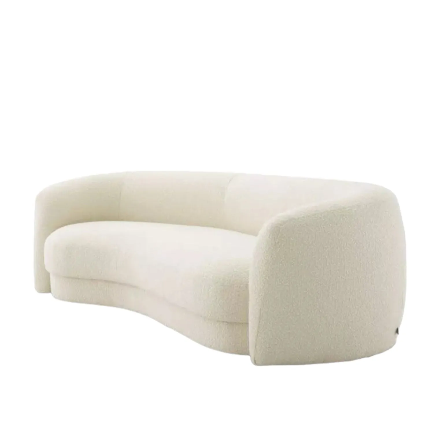 Gina Performance Boucle Curve Sofa