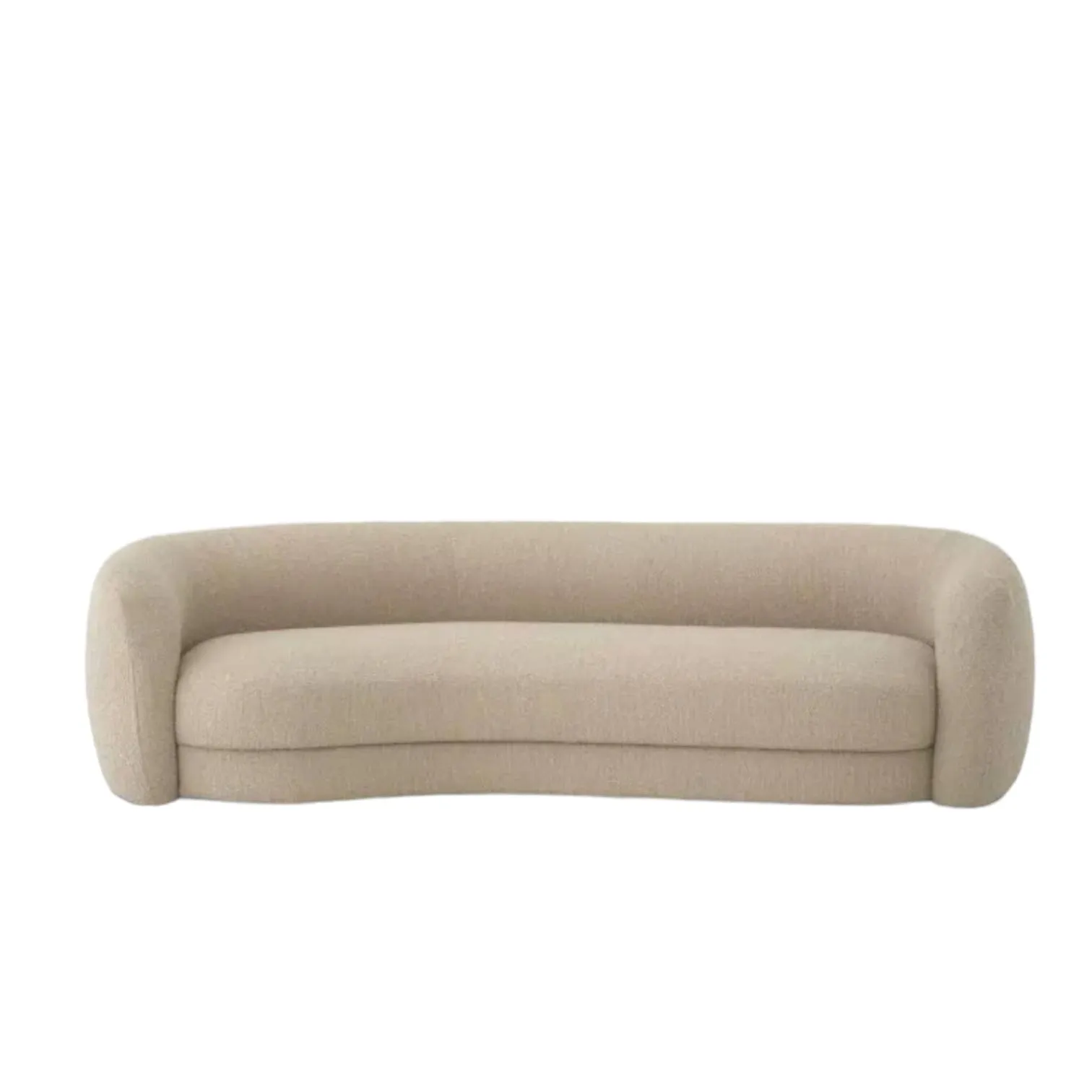 Gina Performance Boucle Curve Sofa