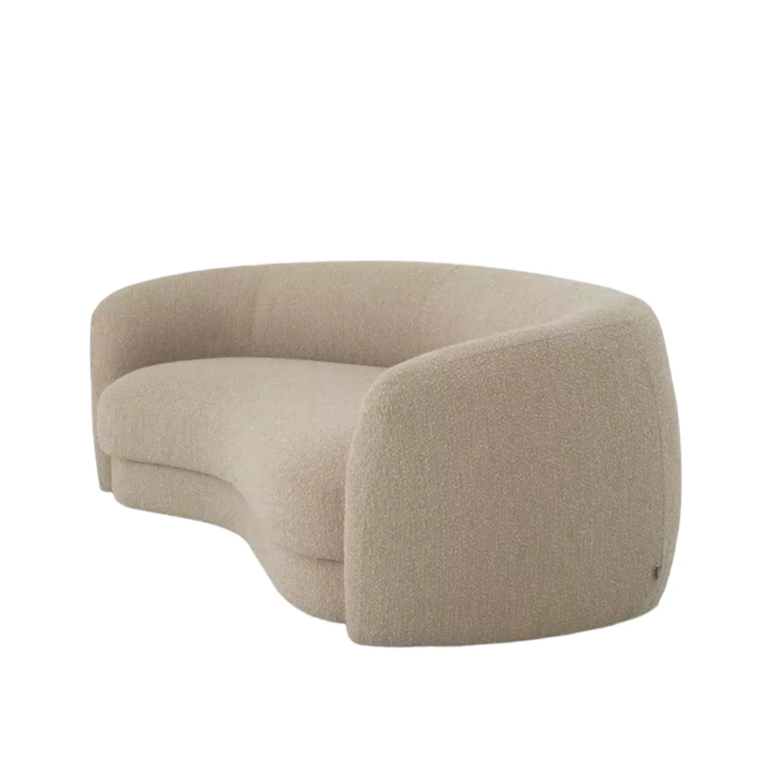 Gina Performance Boucle Curve Sofa