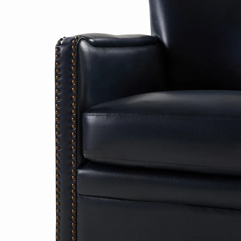 Gloria Genuine Leather Swivel Chair