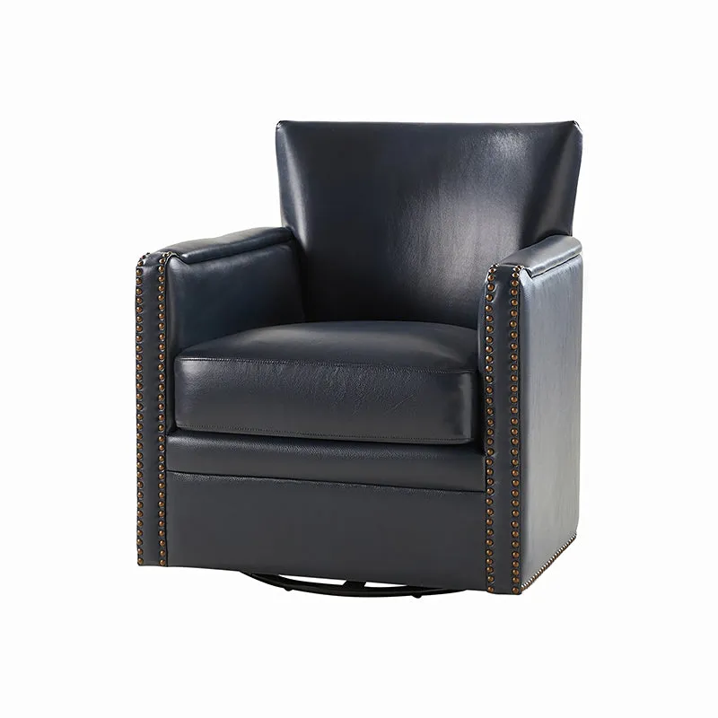 Gloria Genuine Leather Swivel Chair