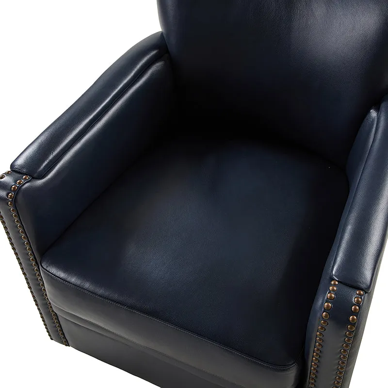 Gloria Genuine Leather Swivel Chair