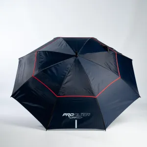 Golf umbrella ProFilter large - dark blue INESIS, black blue