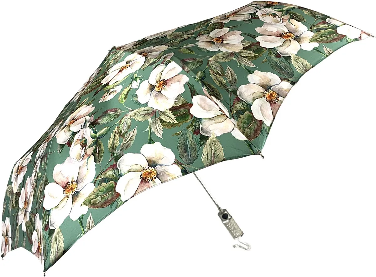 il Marchesato Ladies Folding Umbrella - Exclusive Floral Design