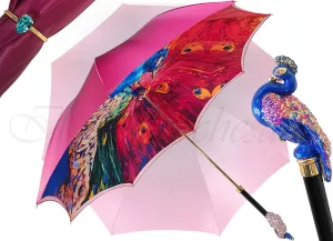 il Marchesato Peacock Umbrella