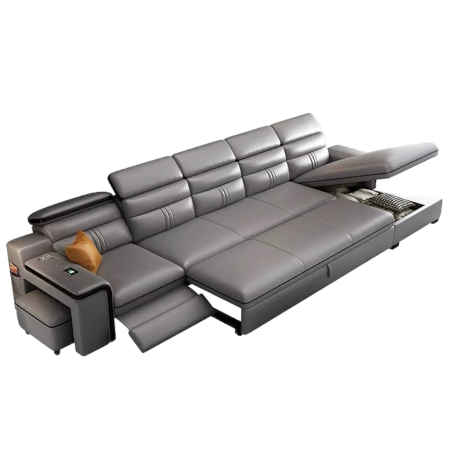 Karl Electric Recliner Leather Sofa Bed