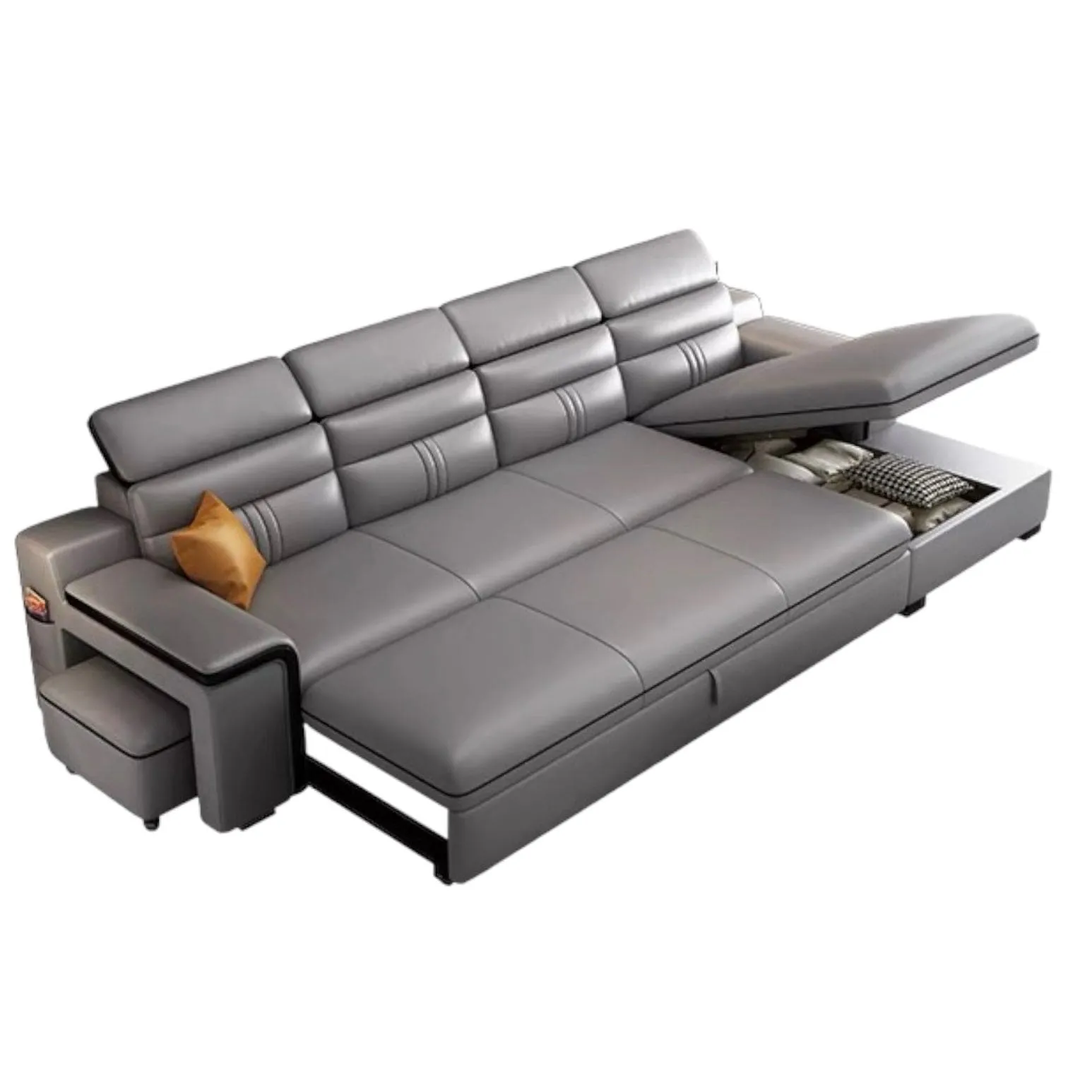 Karl Electric Recliner Leather Sofa Bed