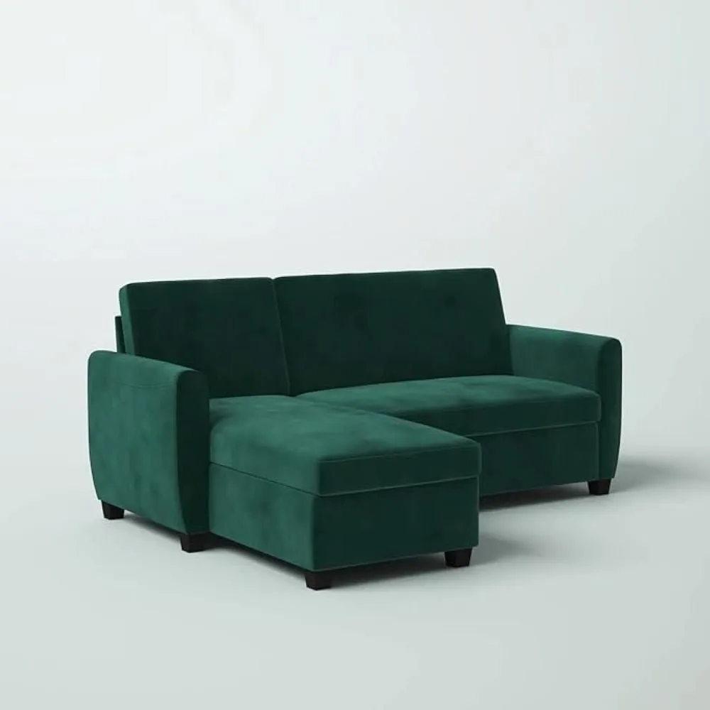 kelvin 4 Seater L Shape Sofa With Storage For Living Room