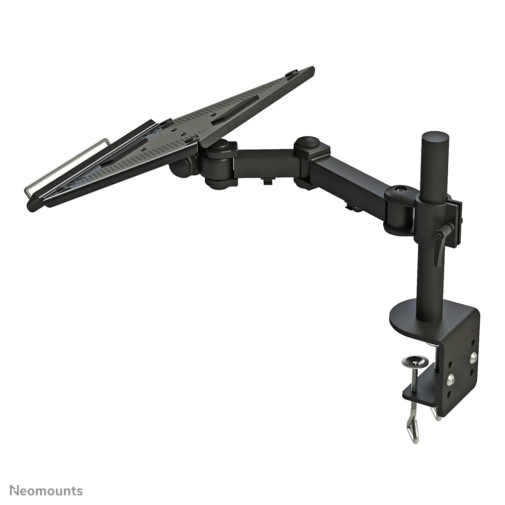 Laptop Mount. Swivel Arm Black