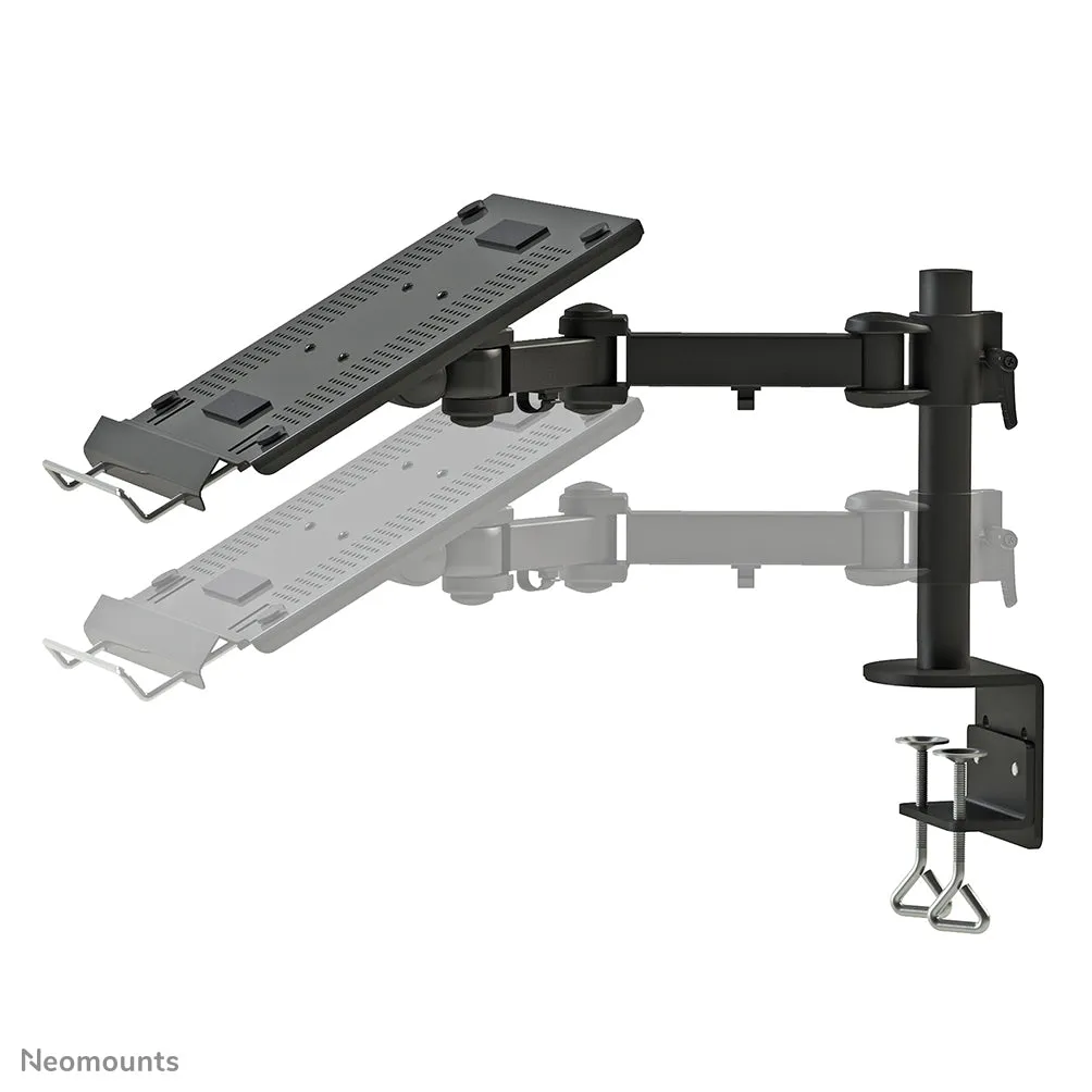 Laptop Mount. Swivel Arm Black