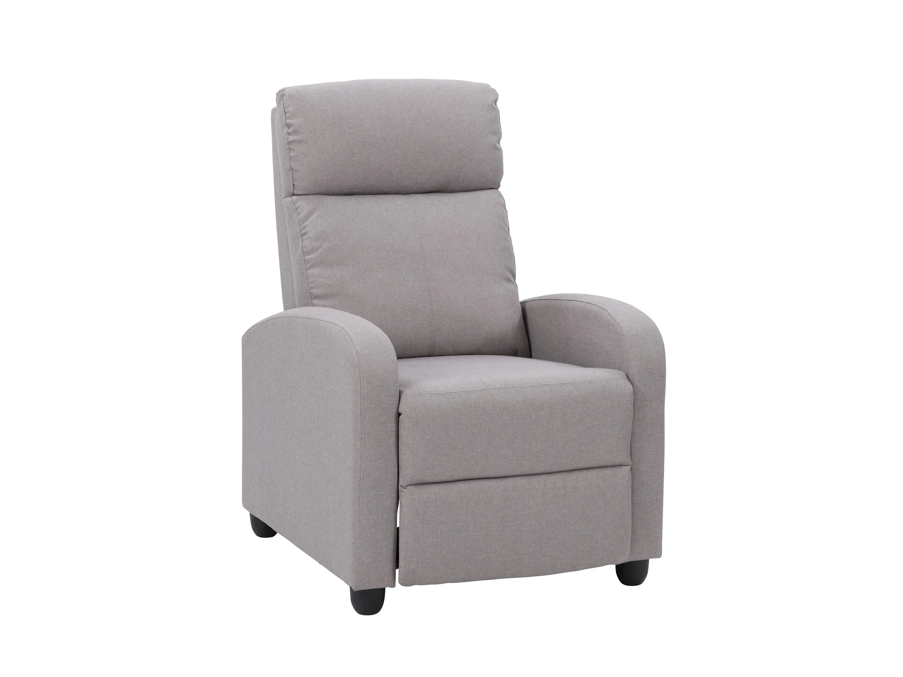 Light Grey Push Back Recliner