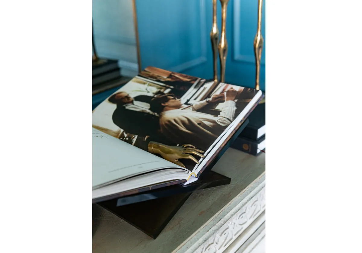 LUCITE GALERIE BOOK DISPLAY | CHOCOLATE