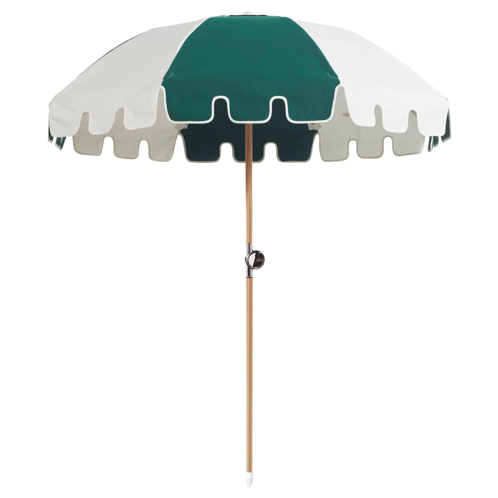 Luxury Umbrella - Forest/White