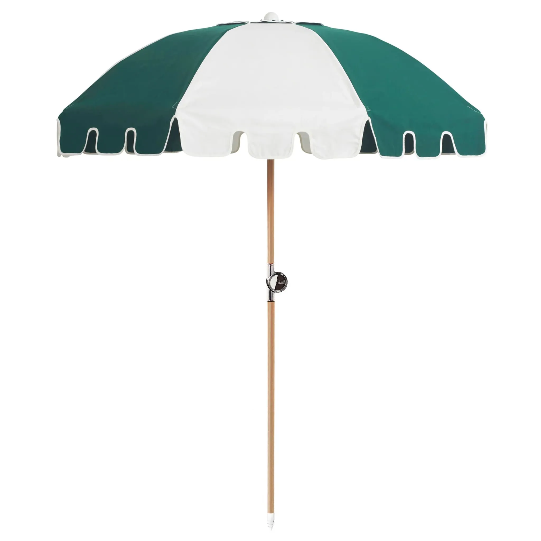 Luxury Umbrella - Forest/White