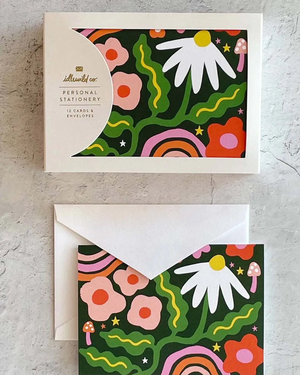 Magic Garden Note Cards - Set Of 12