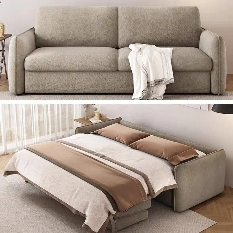 Maisey Scratch Resistant Foldable Sofa Bed with Mattress