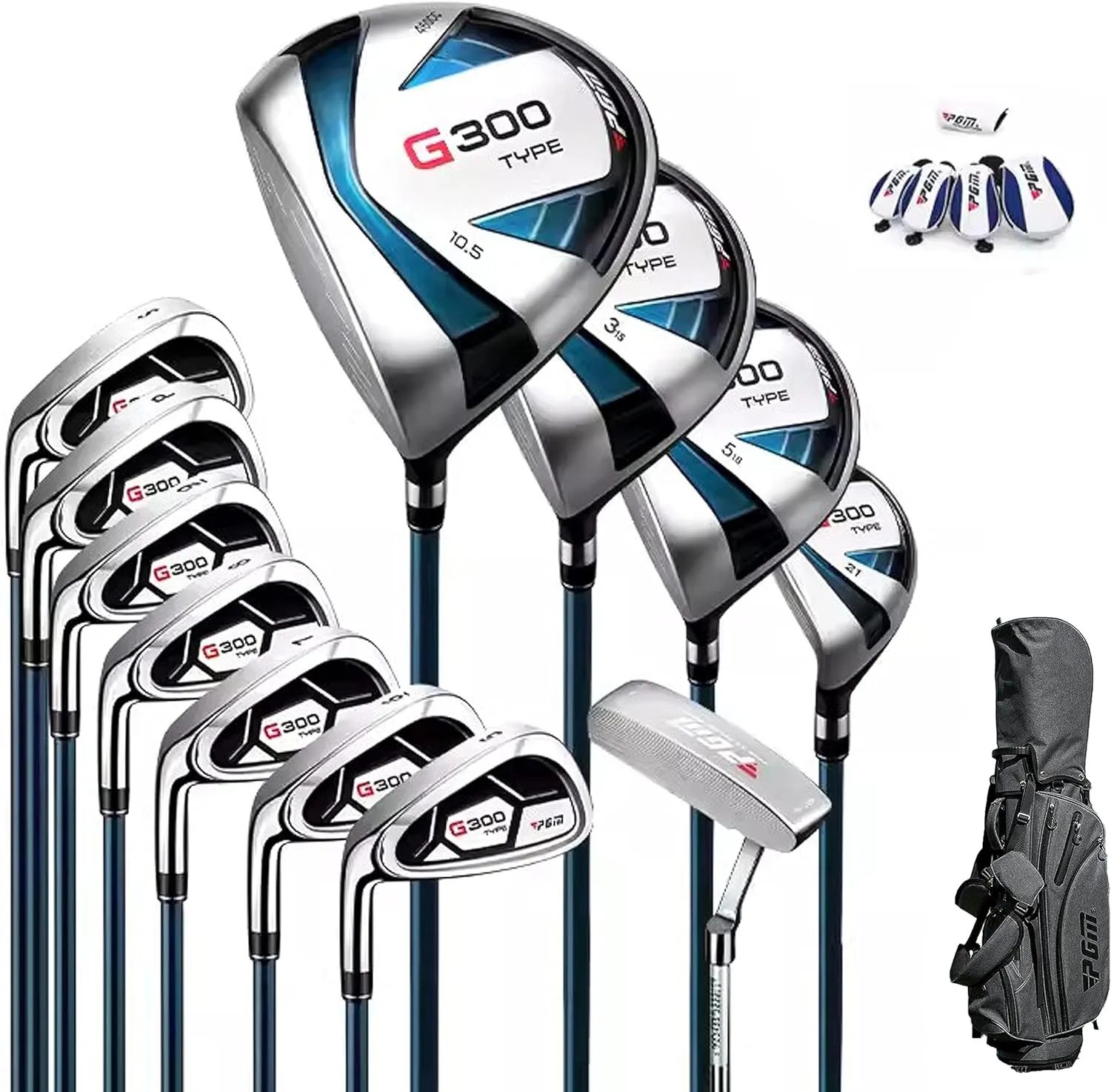 Men's Complete Golf Club Sets - 12 Pieces