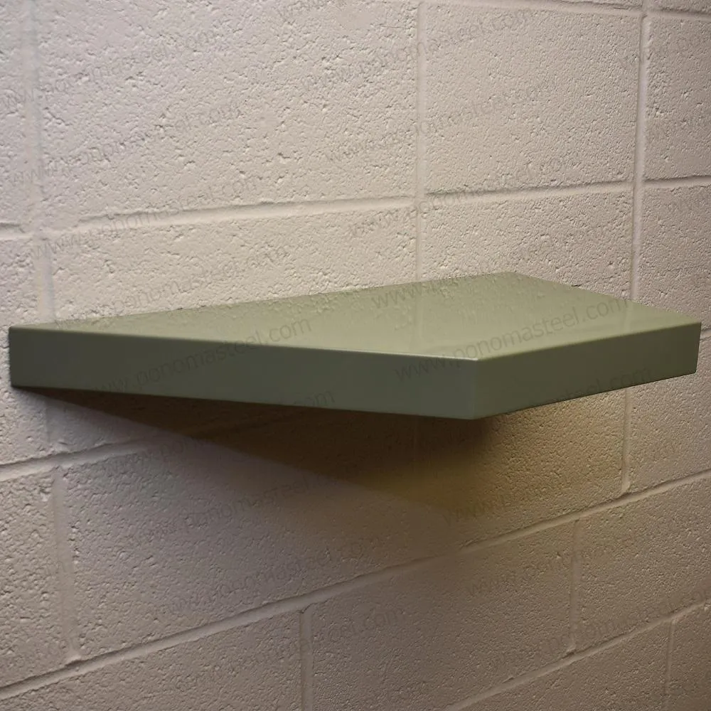 Metal shelves 73"- 77" (cm. 185.4- 195.6) made-to-order floating shelves Ponoma®