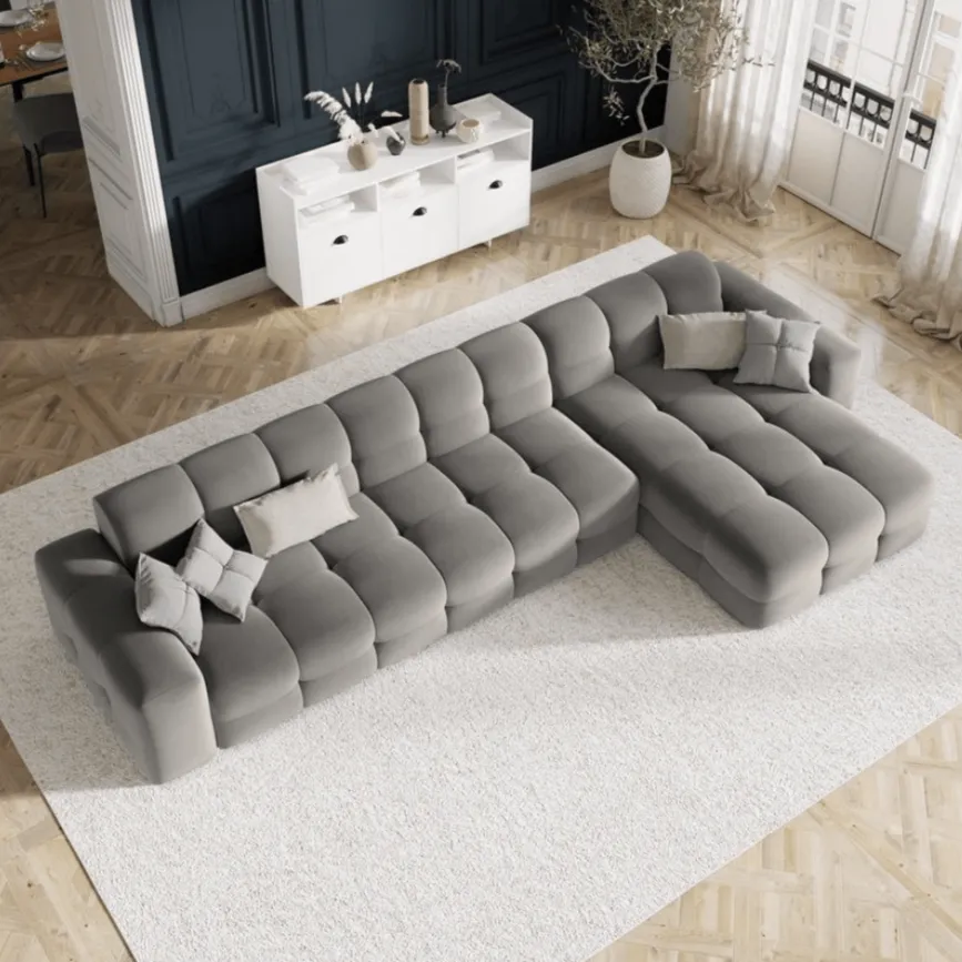 Monet Scratch Resistant Sectional Sofa