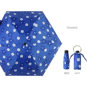 New creative bracelet umbrella pocket sunny umbrella, ultra-light vinyl folding sunshade and sunscreen umbrella for sun protection when going out