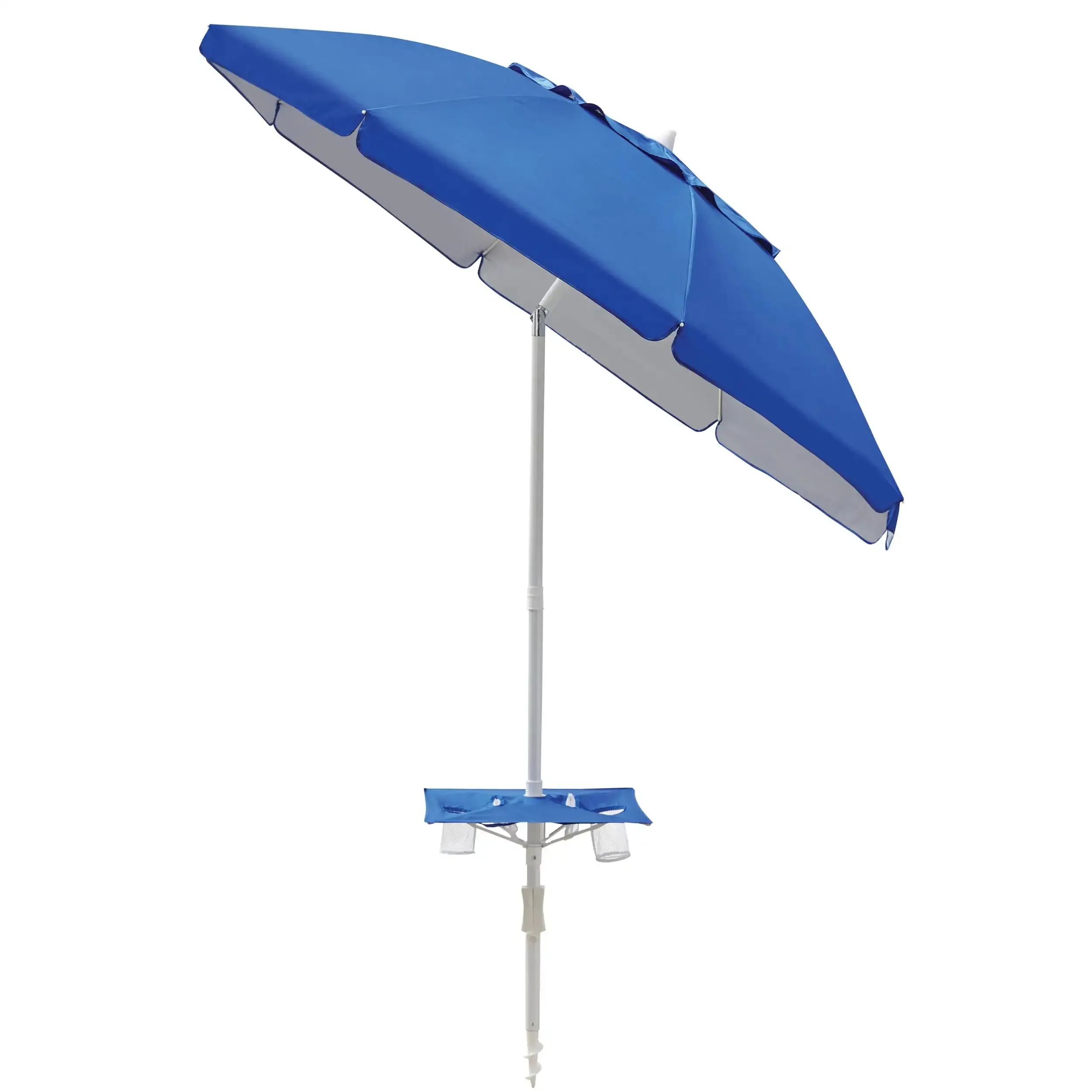 OEING Mainstays 7FT Beach Umbrella With built in Table