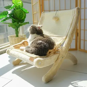 Pet Cat Sofa Bed Sunbathing Chair / Sofá cama para gatos y mascotas, silla para tomar el sol