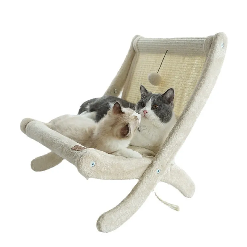 Pet Cat Sofa Bed Sunbathing Chair / Sofá cama para gatos y mascotas, silla para tomar el sol