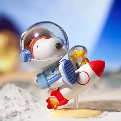 POP MART Snoopy Space Series Blind Box | Cute Anime Collectible Figures