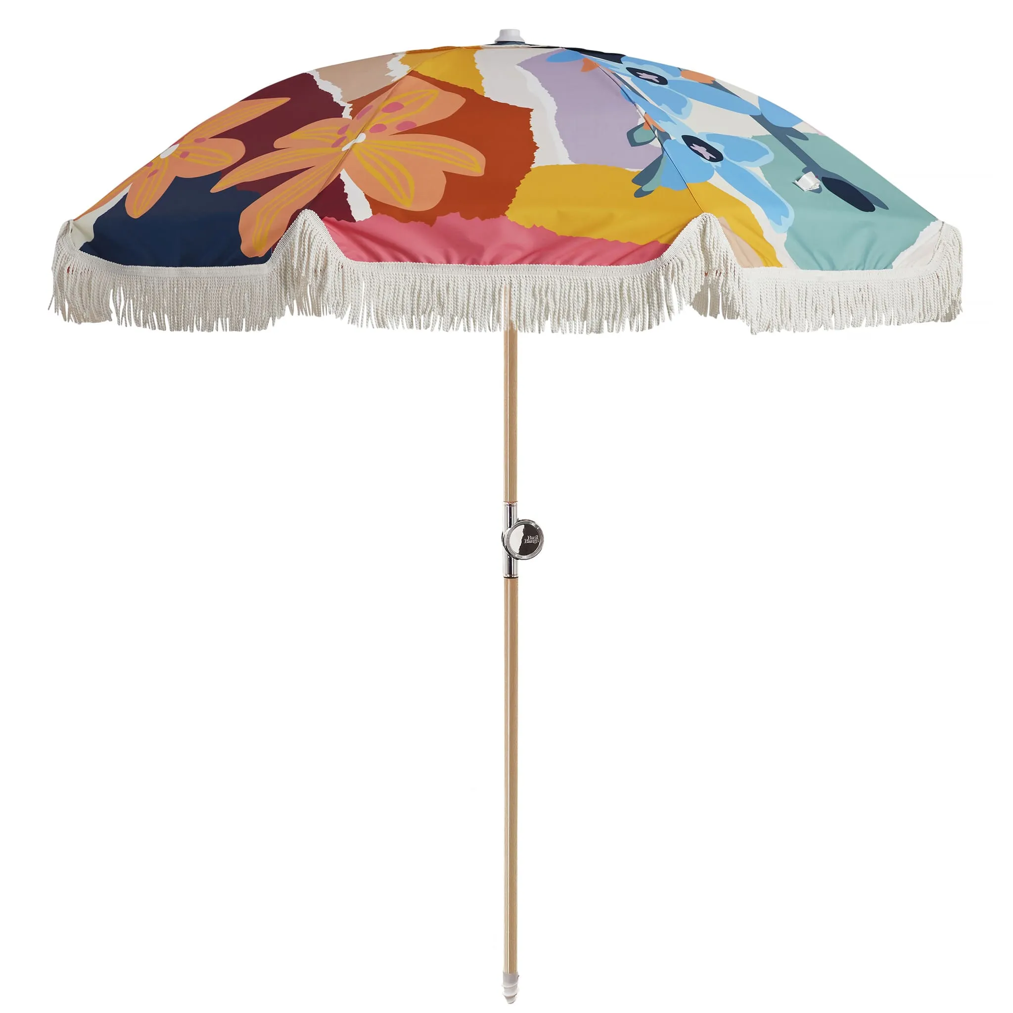 Premium Beach Umbrella - Wildflowers