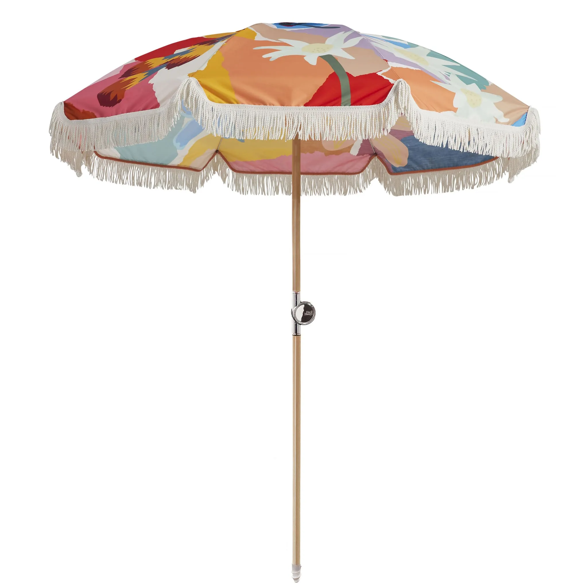 Premium Beach Umbrella - Wildflowers