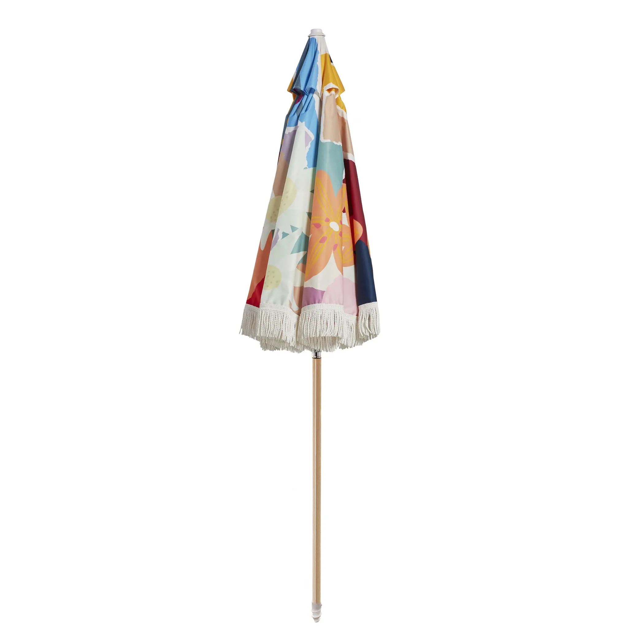 Premium Beach Umbrella - Wildflowers