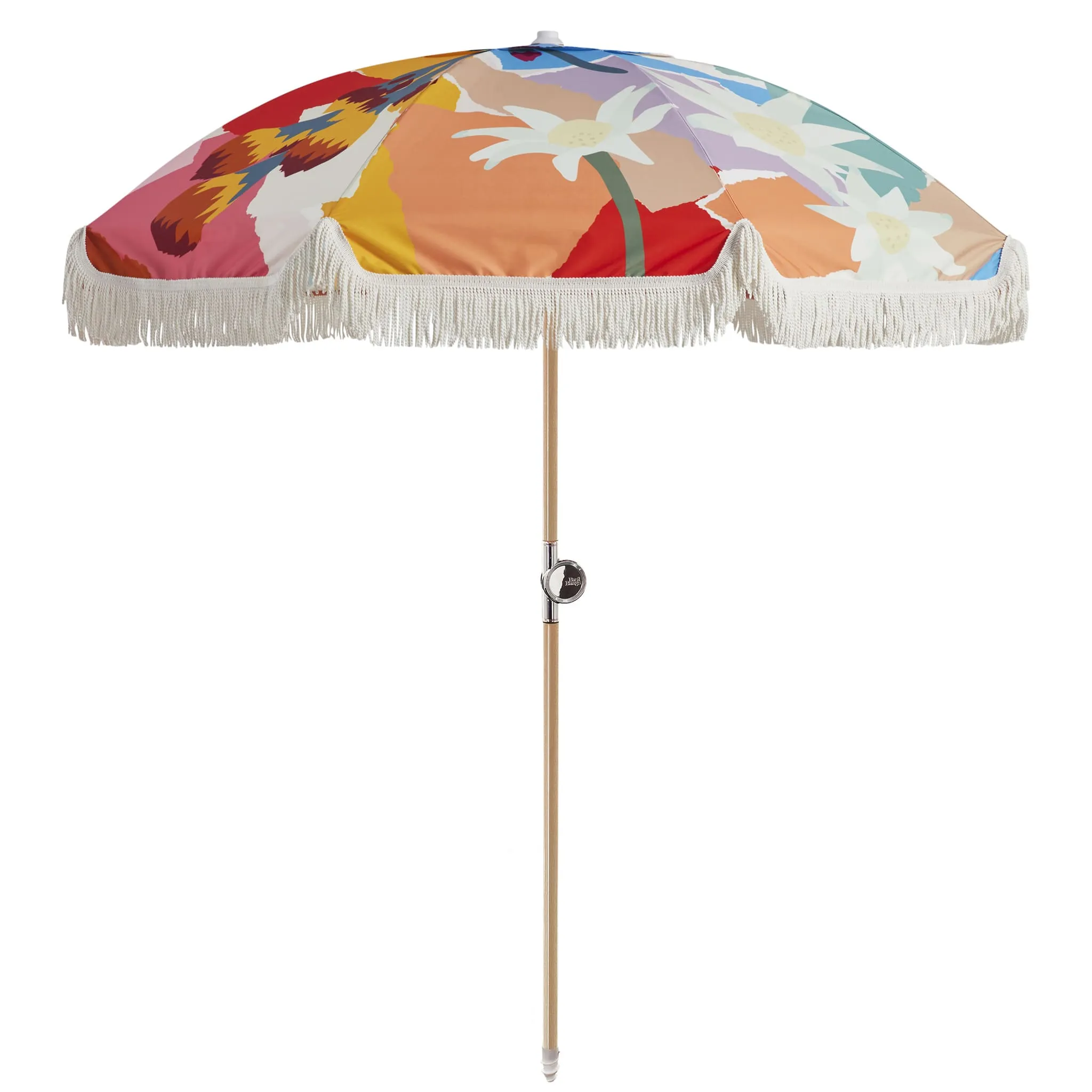 Premium Beach Umbrella - Wildflowers