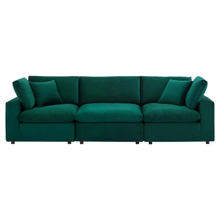 Regions Velvet Modular Sofa