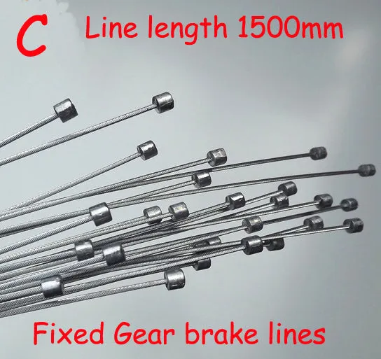 Road bike MTB Bike Fixed Gear Bicycle Brake Line Shift Shifter Gear Brake Cable Sets Core Inner Wire Steel  Speed line SCX005