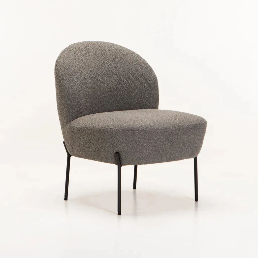 SCARLETT BOUCLE FABRIC CHAIR