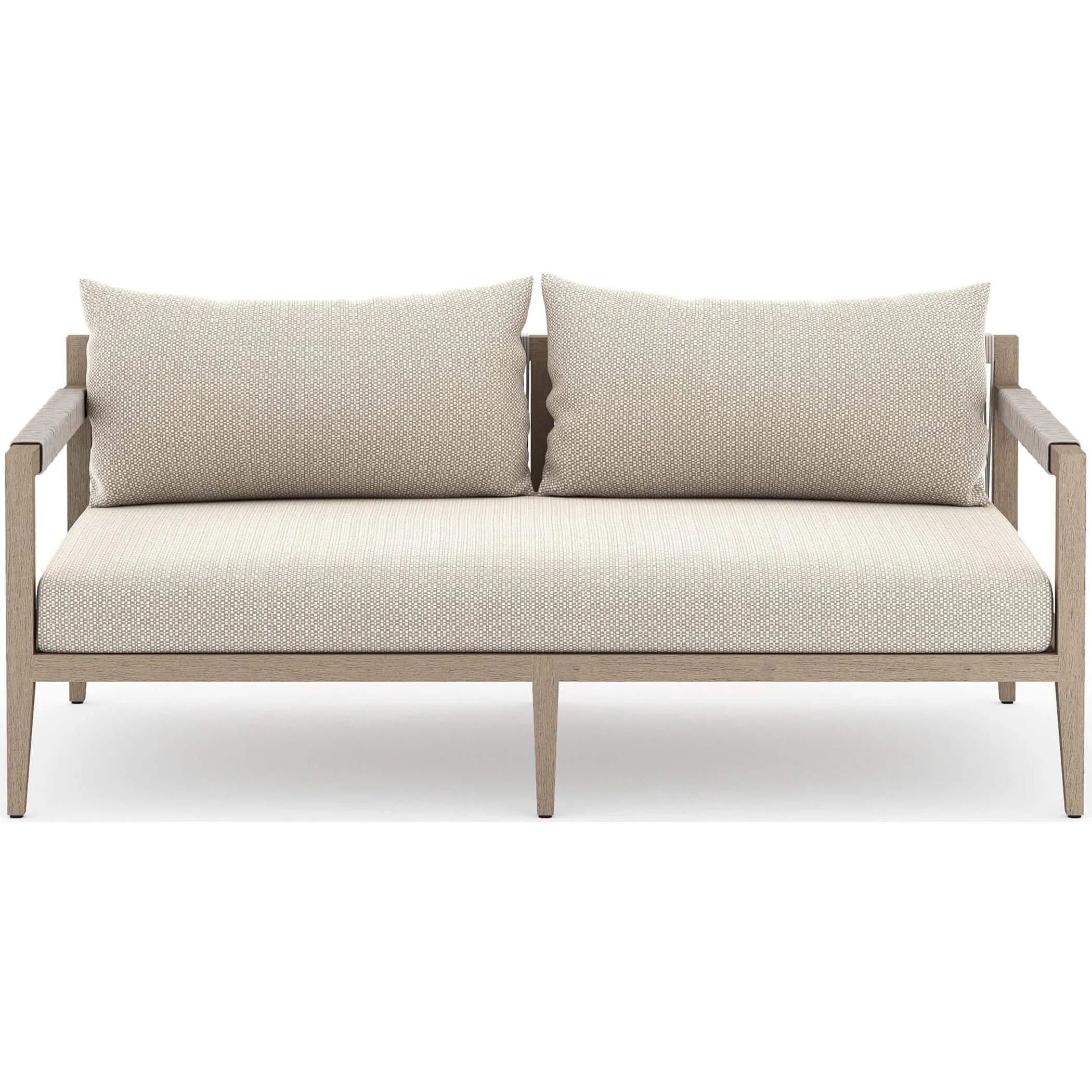 Sherwood Outdoor Sofa, Faye Sand/Washed Brown