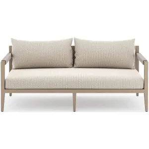 Sherwood Outdoor Sofa, Faye Sand/Washed Brown