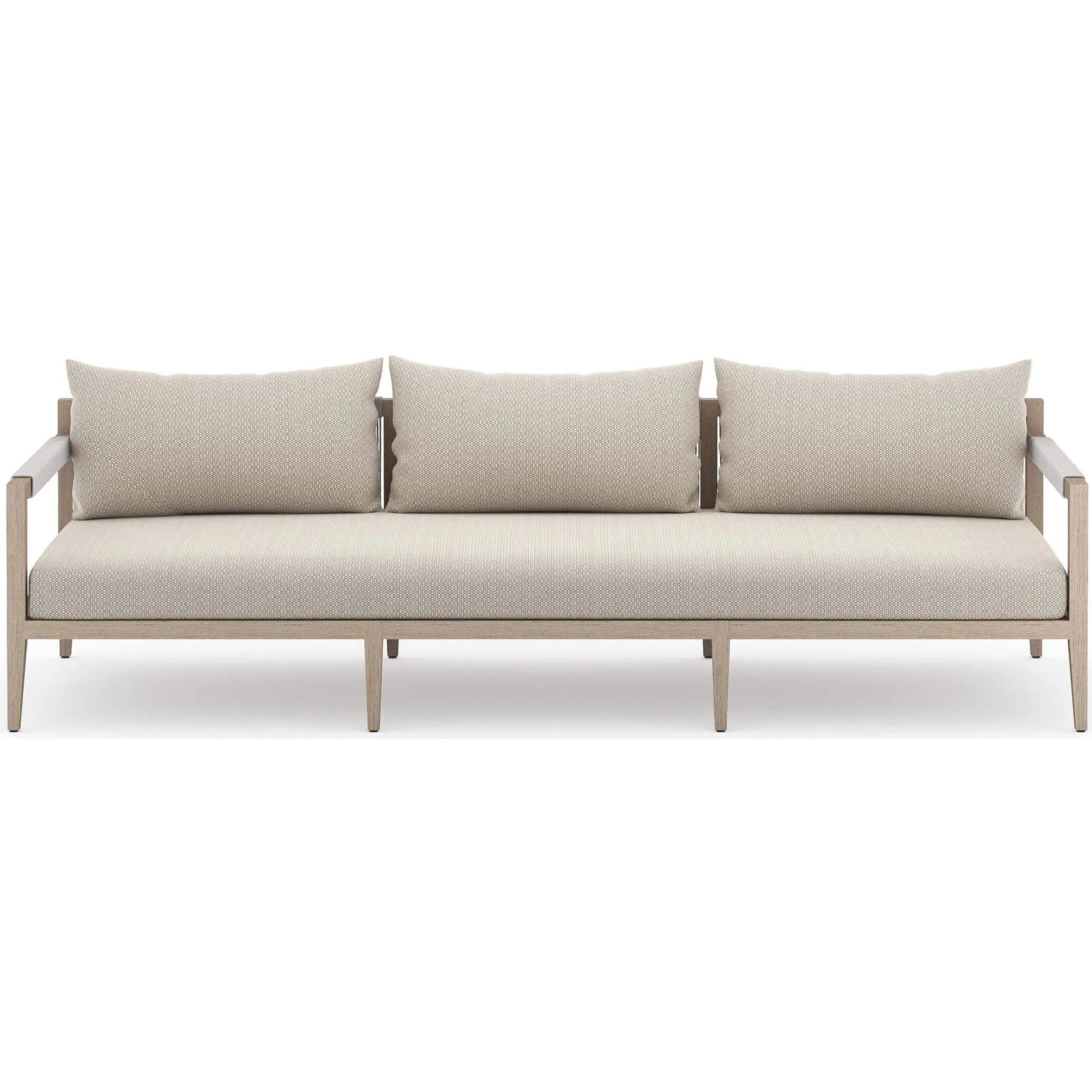 Sherwood Outdoor Sofa, Faye Sand/Washed Brown