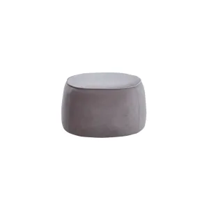 Shinola Light Grey Ottoman