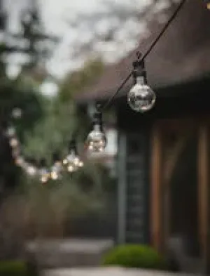 Smoked Festoon Classic Lights